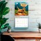 BrownTrout; Zen Cows | 2027 12 x 24 Inch (Hanging) Monthly Square Wall Calendar | Plastic-Free; Category:Wall Calendars; Image:6